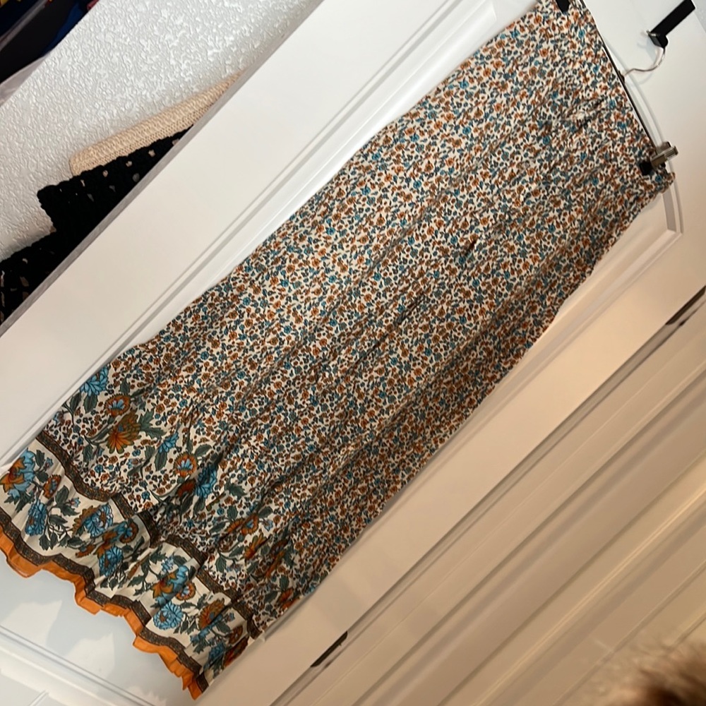 Boho maxi skirt